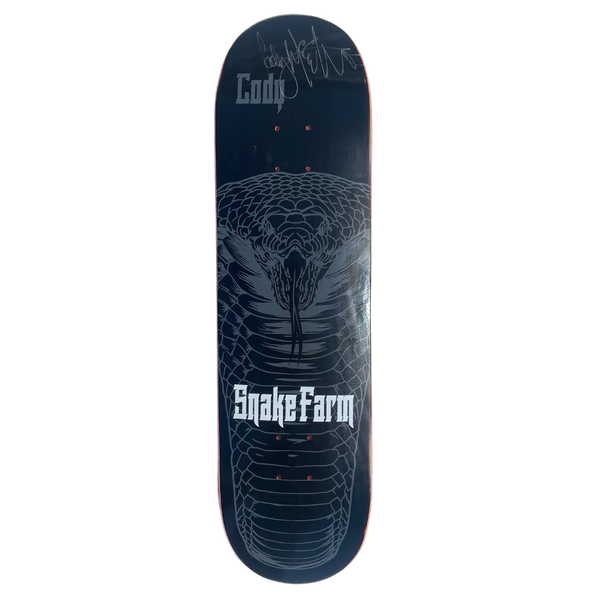 SIGNED Cody McEntire Black Snake Moan Deck > 8.25" Standard Shape