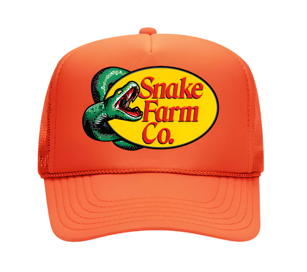 Snake Farm Pro Orange Cap