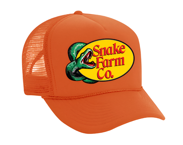 Snake Farm Pro Orange Cap